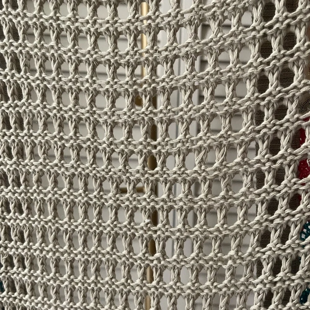 Nanette Lepore Multicolor Crochet Cardigan - Picture 9 of 9